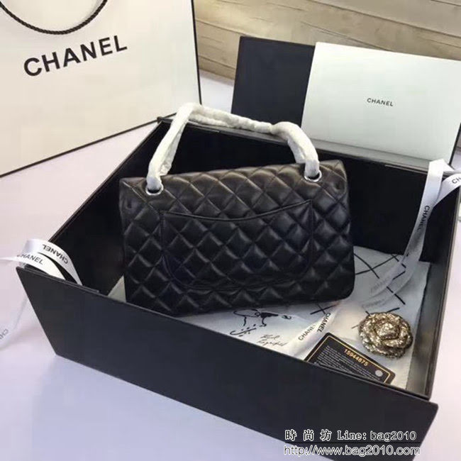 香奈兒CHANEL 原單精品升級版A1112進口小羊皮 金銀鏈條單肩斜挎包 DSC1421